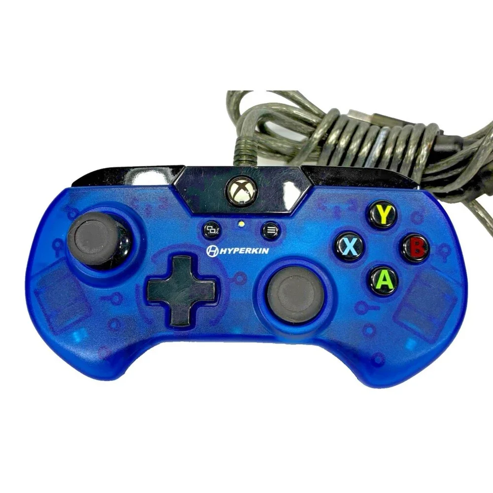 Hyperkin X91 Ice Blue Xbox Series Xbox One & PC Blue Wired Controller Tested